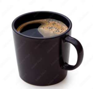 black Cybrary coffee mug