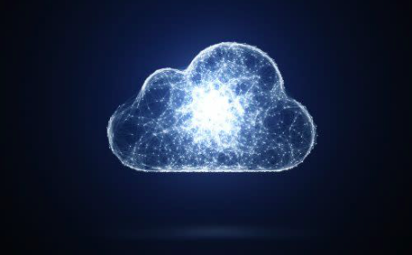 tech inspired digital looking cloud